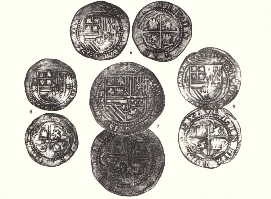 Coins of the Nuestra Se ora de Atocha